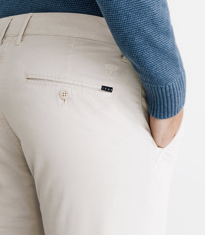 Izac Pantalon Chino Beige