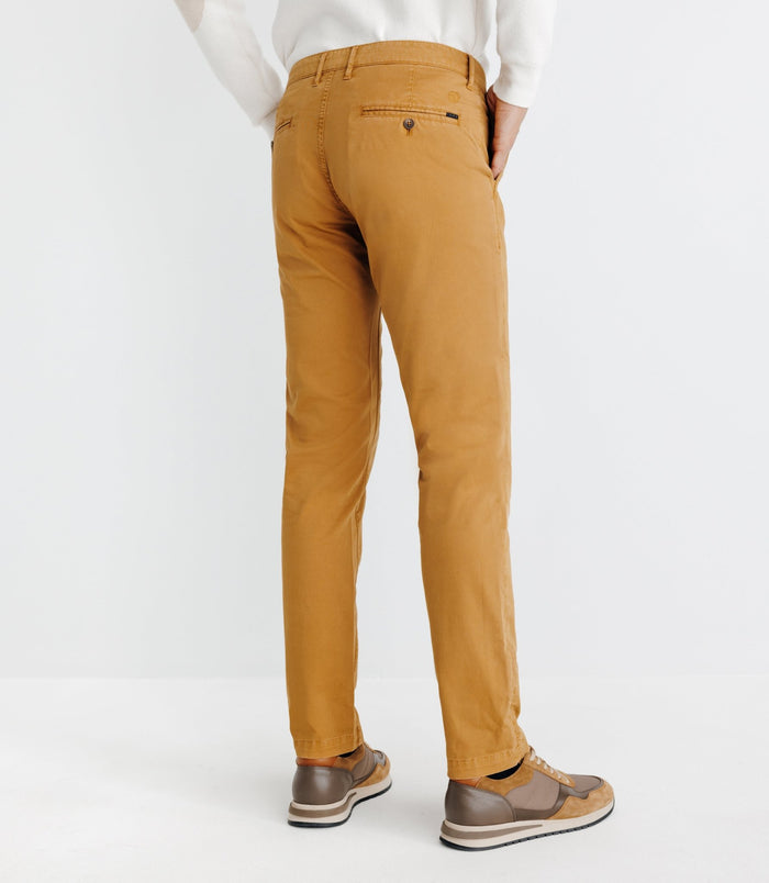 Izac Pantalon Chino Camel