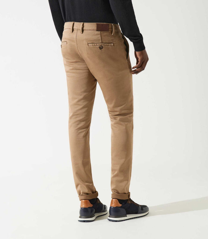 Izac Pantalon Chino Camel VAILLEBT