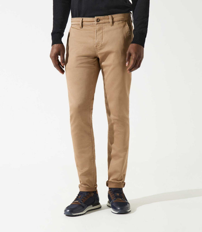 izac Pantalon chino camel VAILLEBT