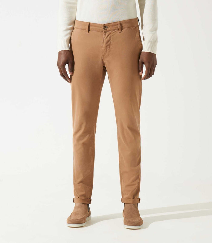 izac Pantalon chino camel VALOR