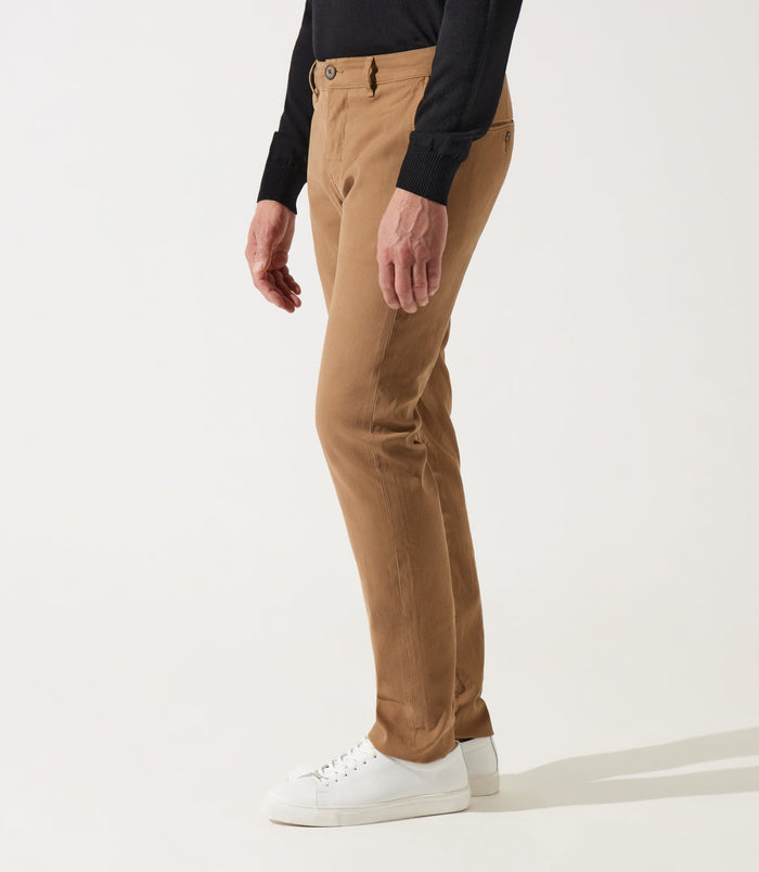 izac Pantalon chino camel VILERET