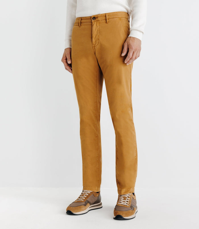 izac Pantalon chino camel