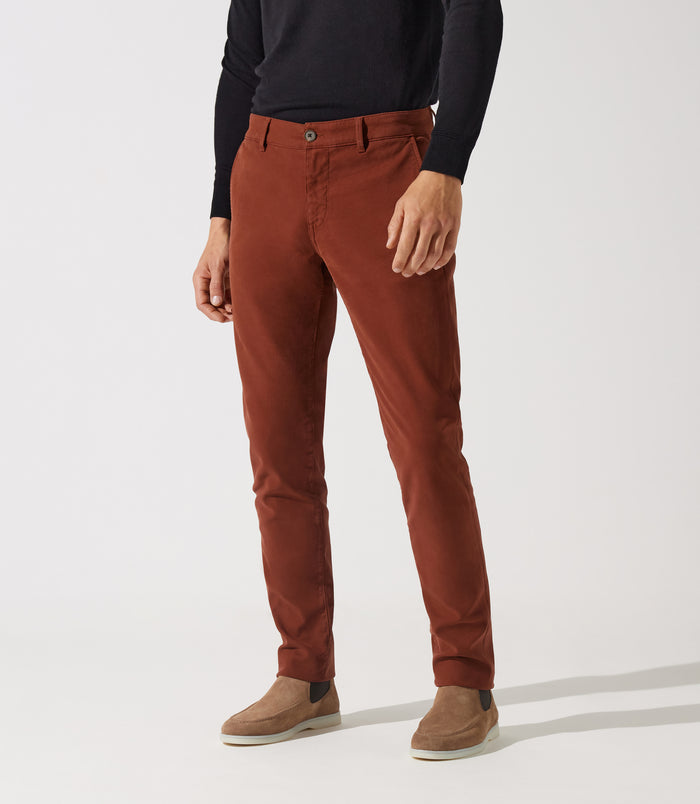 izac Pantalon chino cannelle