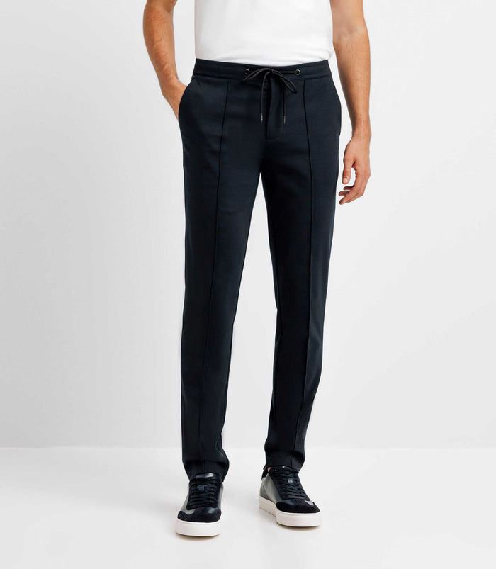izac Pantalon chino coupe slim marine