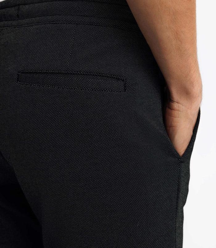 Izac Pantalon Chino Coupe Slim Noir