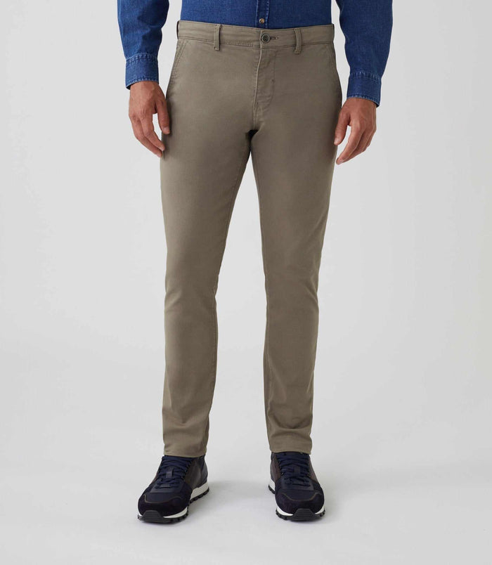 izac Pantalon chino kaki clair "Macadamia"