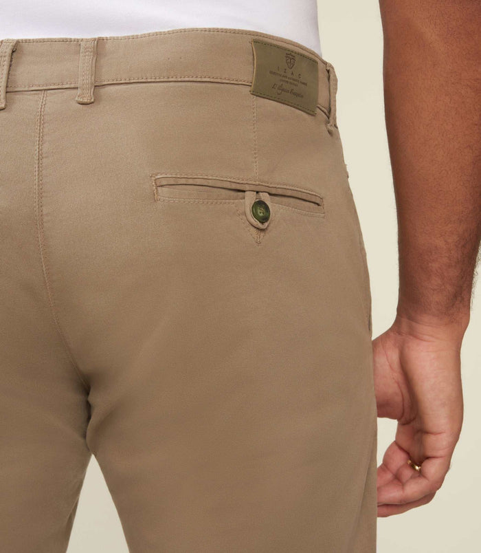 Izac Pantalon Chino Kaki Clair VALORBT
