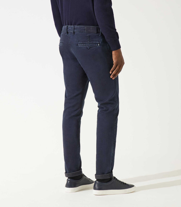 Izac Pantalon Chino Marine VAILLEBT