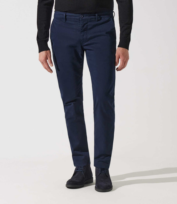 izac Pantalon chino marine VALOR