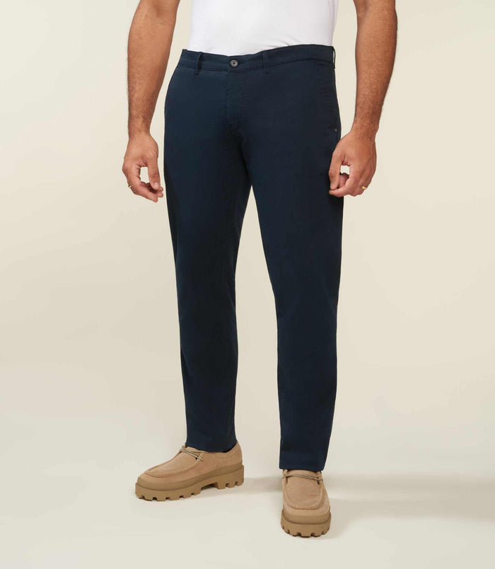 izac Pantalon chino marine VALORBT