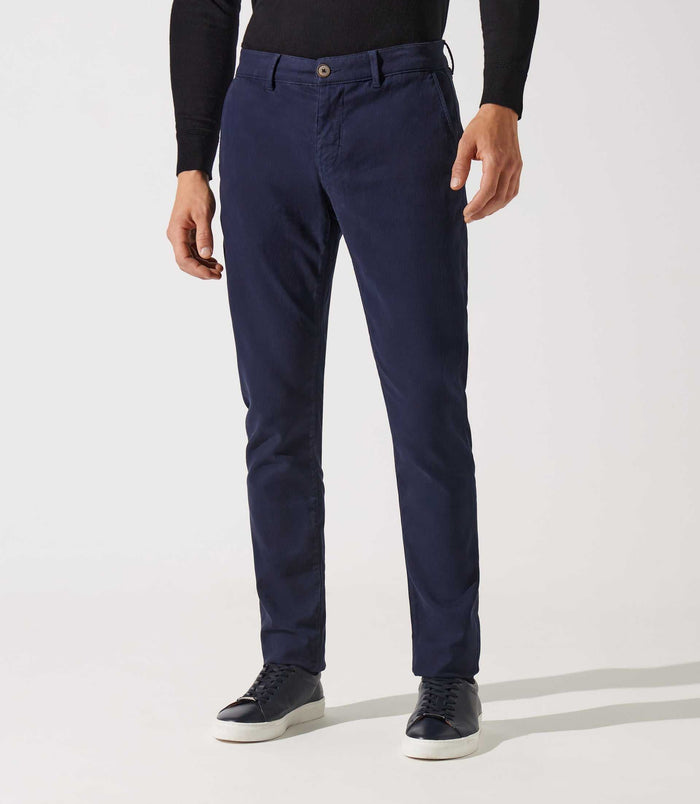 izac Pantalon chino marine VILERET
