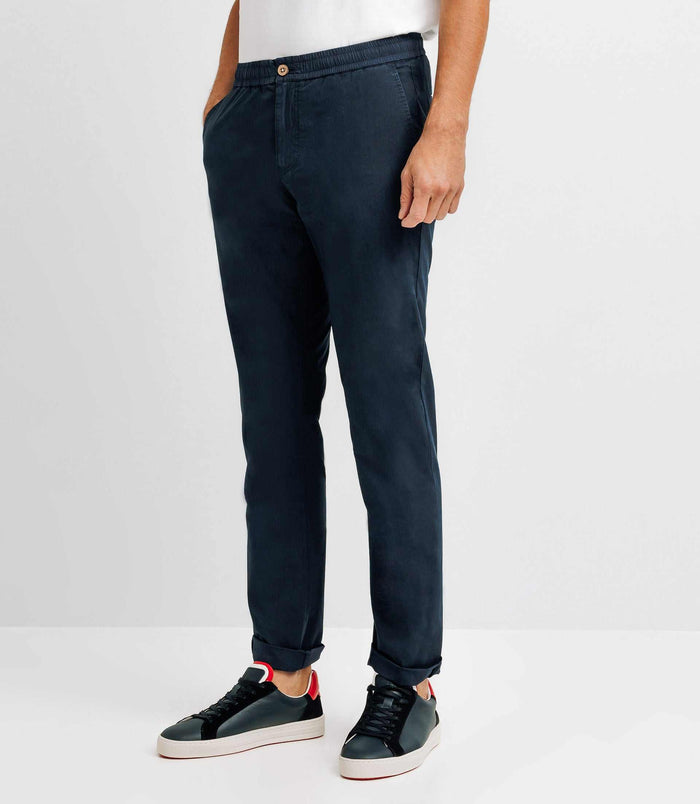 izac Pantalon chino marine