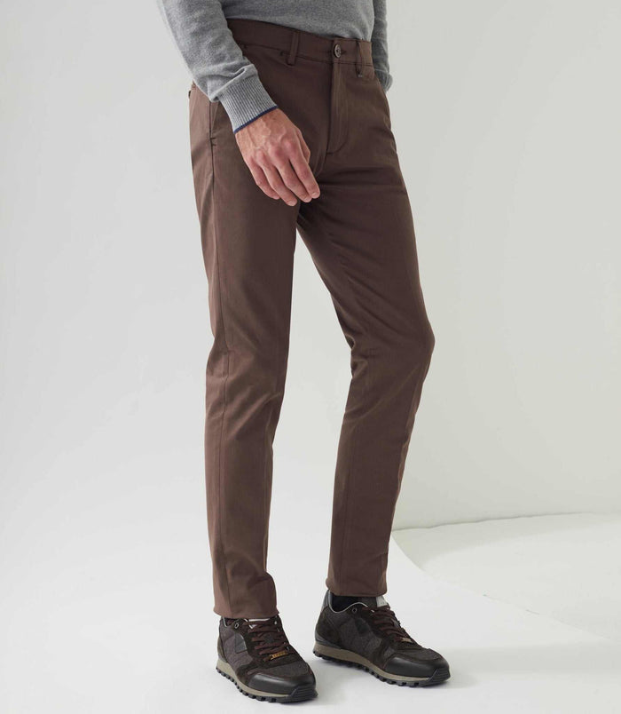 Izac Pantalon Chino Marron Clair "Maracana"