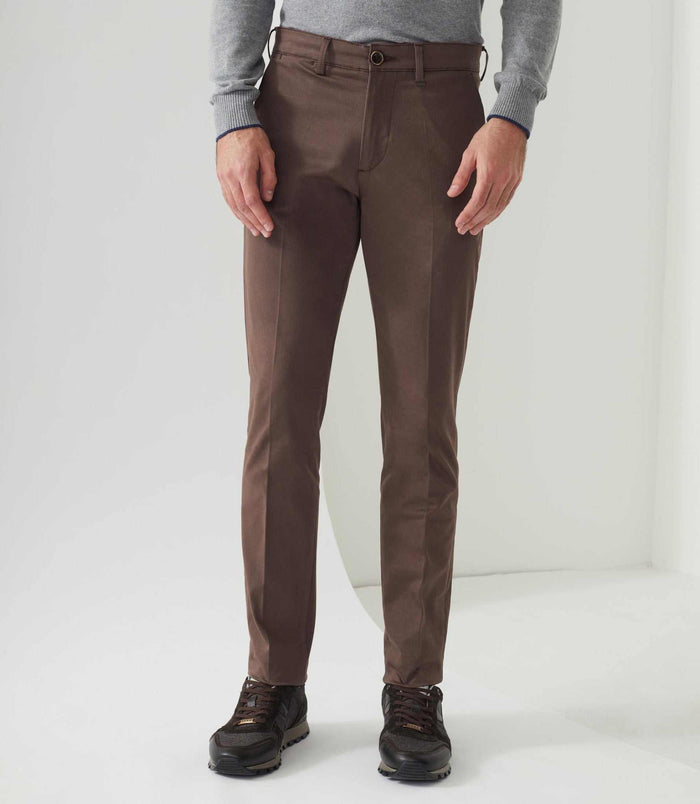 izac Pantalon chino marron clair "Maracana"