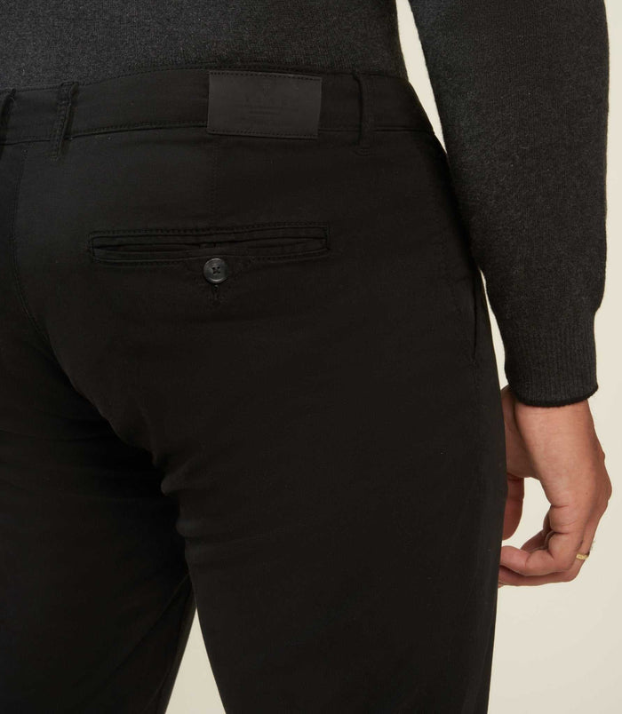 Izac Pantalon Chino Noir VALORBT