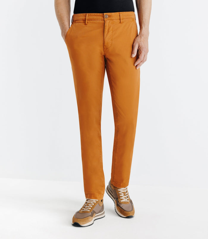 izac Pantalon chino orange