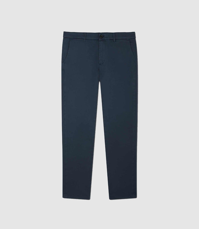 Izac Pantalon Chino Satin Marine MARACANAOUT