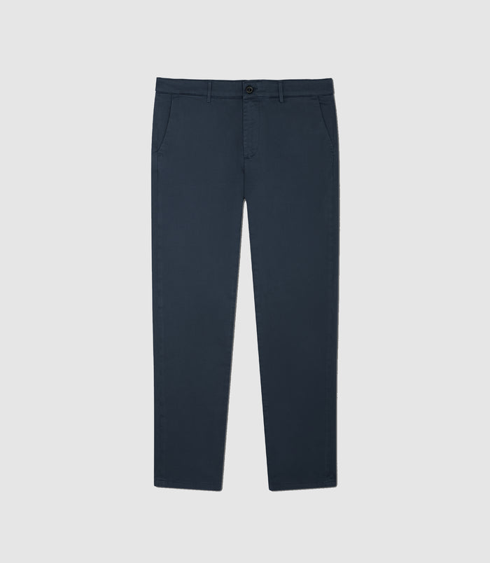 izac Pantalon chino satin marine MARACANAOUT