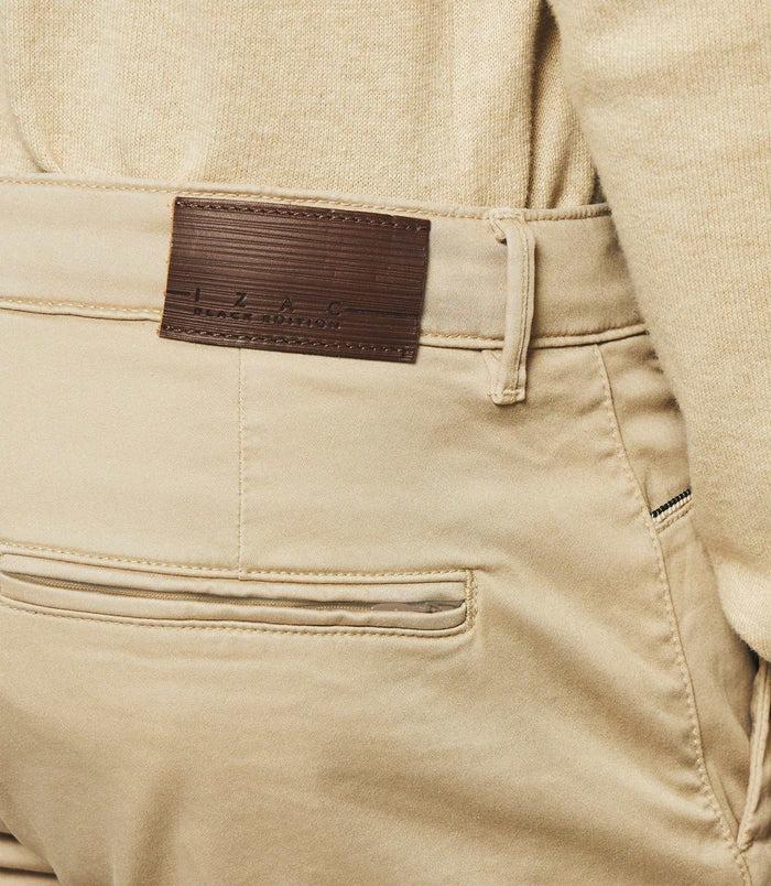 Izac Pantalon Chino Slim Beige Mastic PANAMA