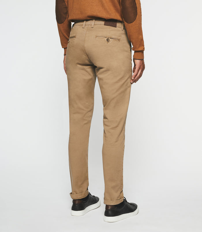 Izac Pantalon Chino Slim Beige VALOR