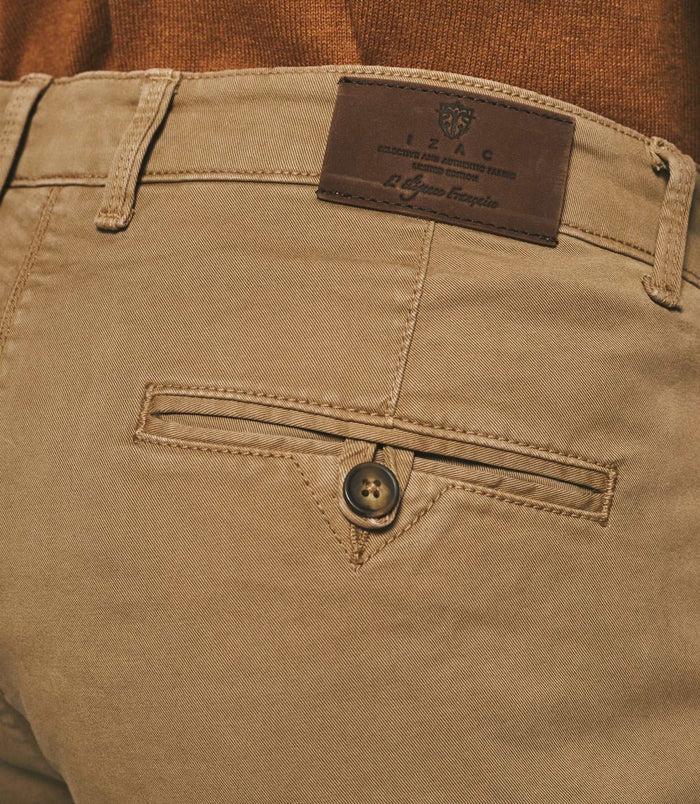 Izac Pantalon Chino Slim Beige VALOR