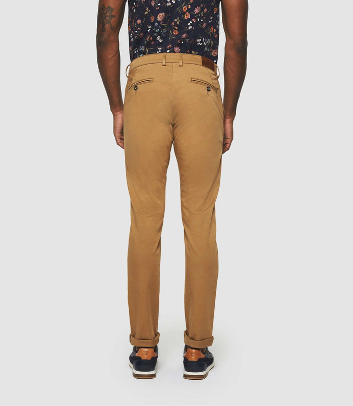 Izac Pantalon Chino Slim Camel PANAMA