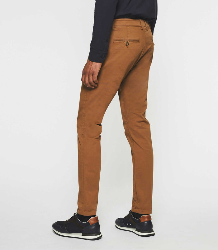 Izac Pantalon Chino Slim Camel VALOR