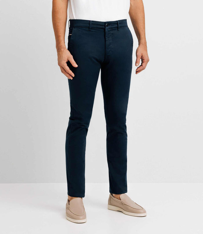 izac Pantalon chino slim marine PANAMA