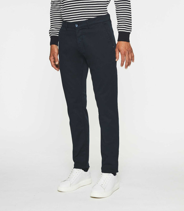 Izac Pantalon Chino Slim Marine VALOR