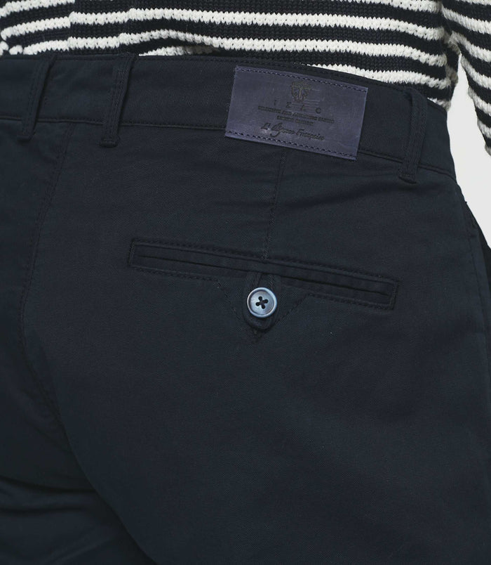 Izac Pantalon Chino Slim Marine VALOR