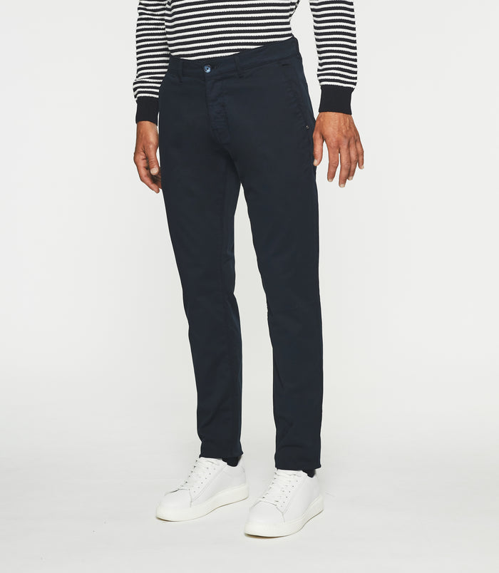 izac Pantalon chino slim marine VALOR