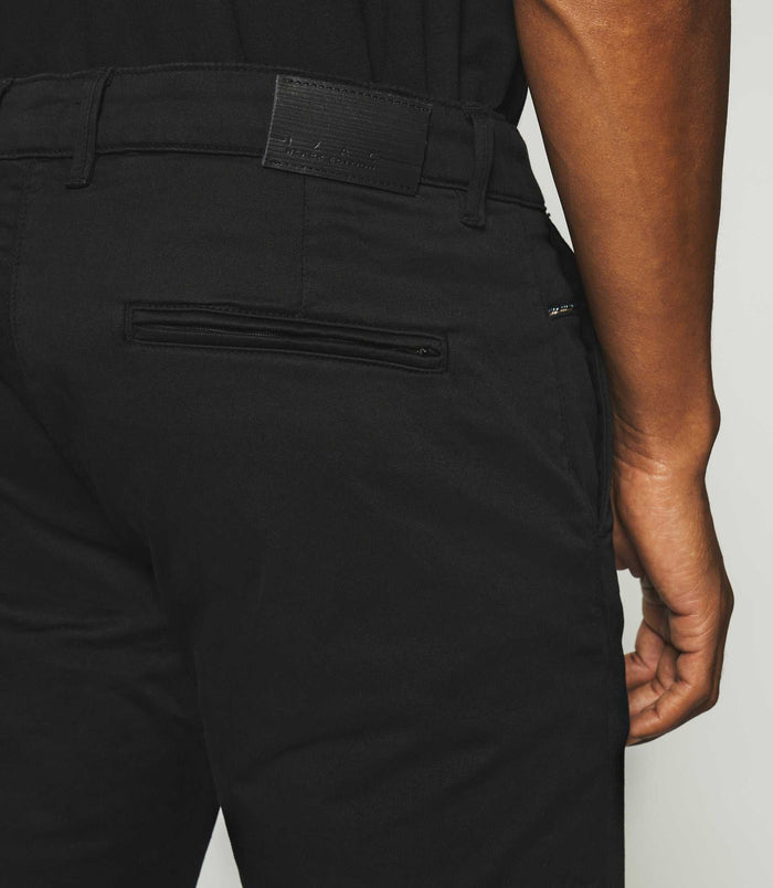 Izac Pantalon Chino Slim Noir