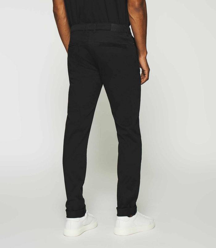 Izac Pantalon Chino Slim Noir