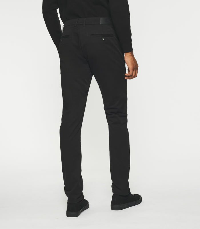 Izac Pantalon Chino Slim Noir VANAMA