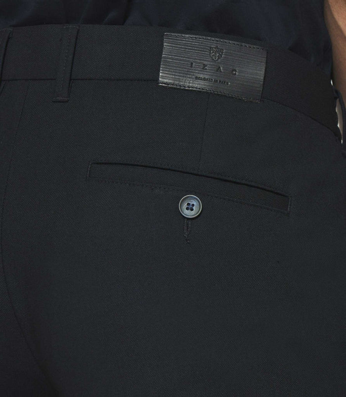 Izac Pantalon Chino Stretch Marine POUVOIR