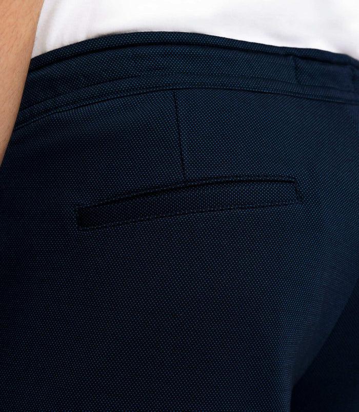 Izac Pantalon Chino Taille élastique Marine