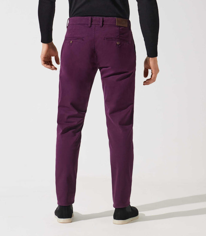 Izac Pantalon Chino Violet VALOR