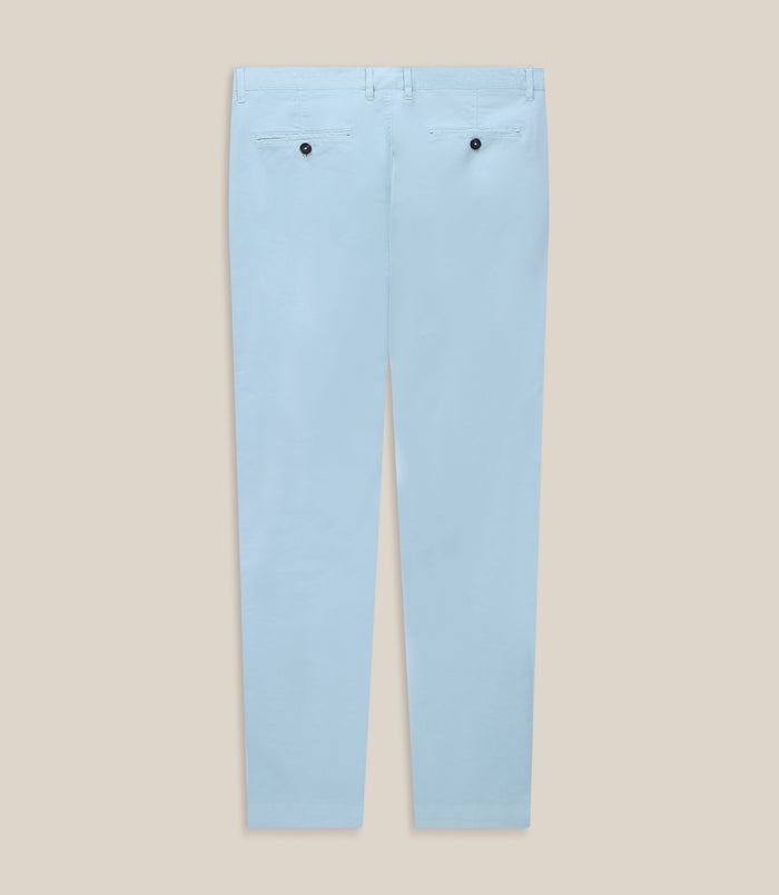 Izac Pantalon Coton Stretch Indigo