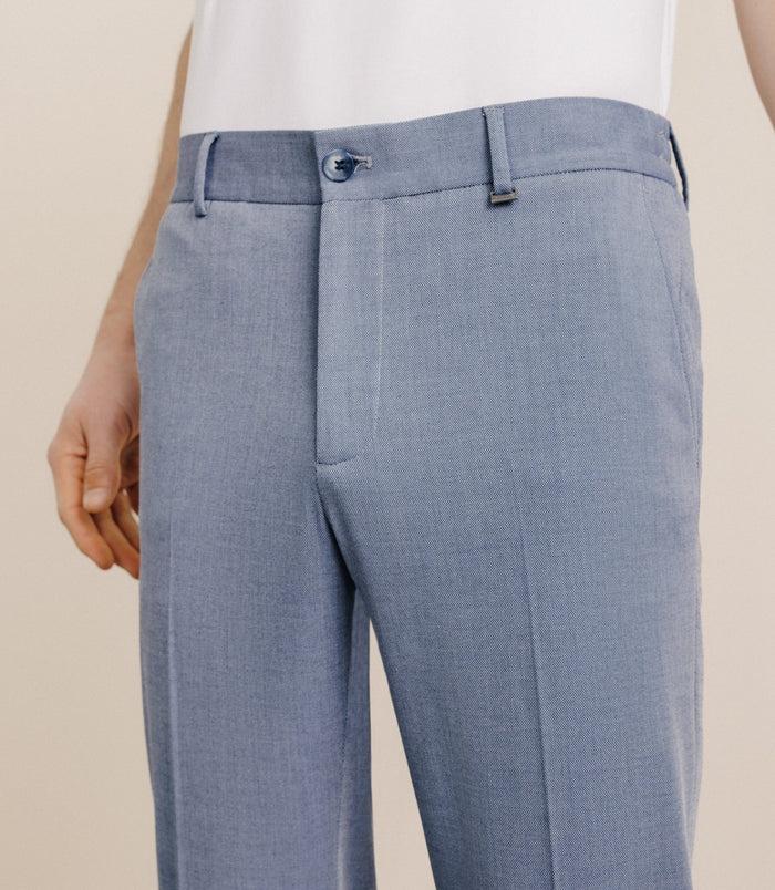 Izac Pantalon élastiqué Ciel