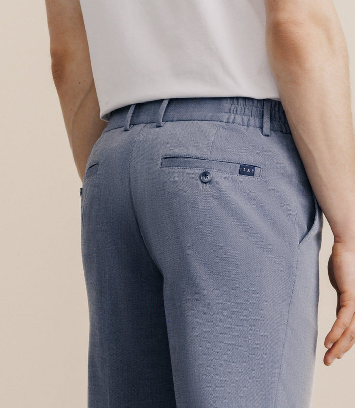 Izac Pantalon élastiqué Ciel