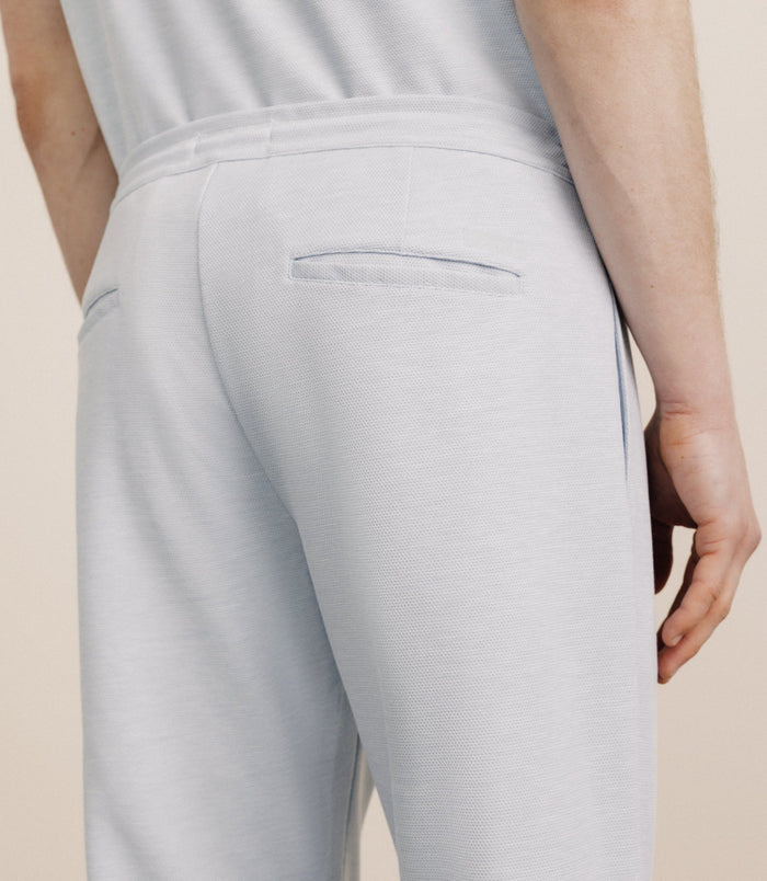 Izac Pantalon élastiqué Ciel