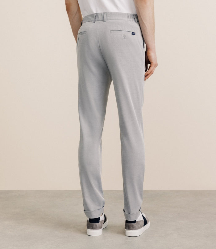 Izac Pantalon élastiqué Gris
