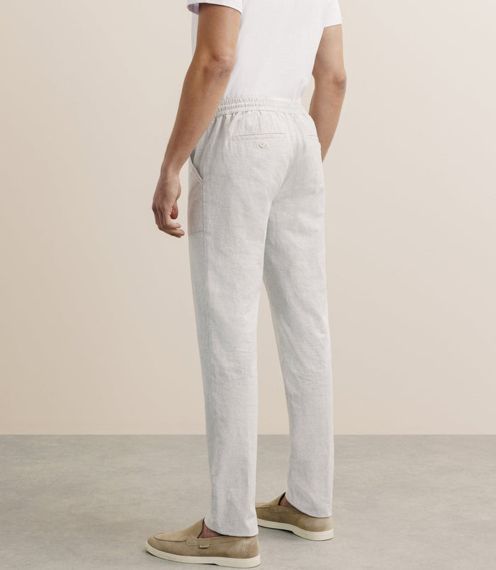 Izac Pantalon élastiqué Gris