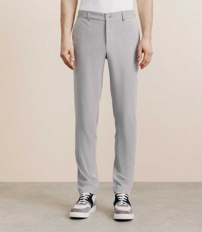 izac Pantalon élastiqué gris