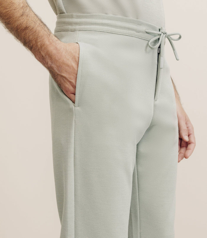 Izac Pantalon élastiqué Kaki