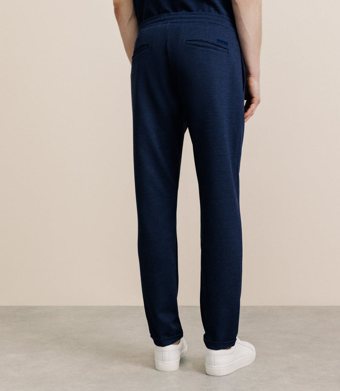 Izac Pantalon élastiqué Marine