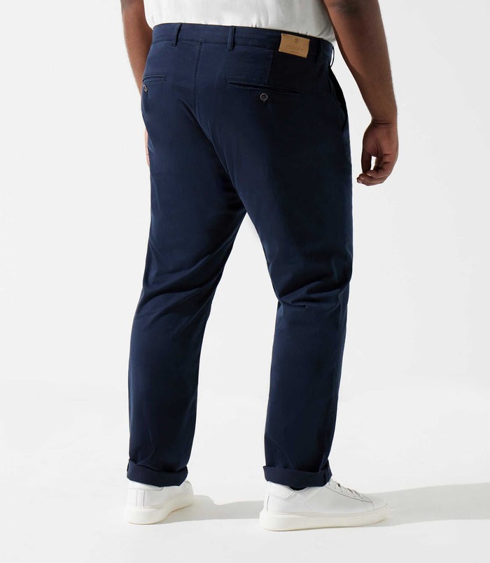Izac Pantalon En Coton Stretch Marine PACHELORBT