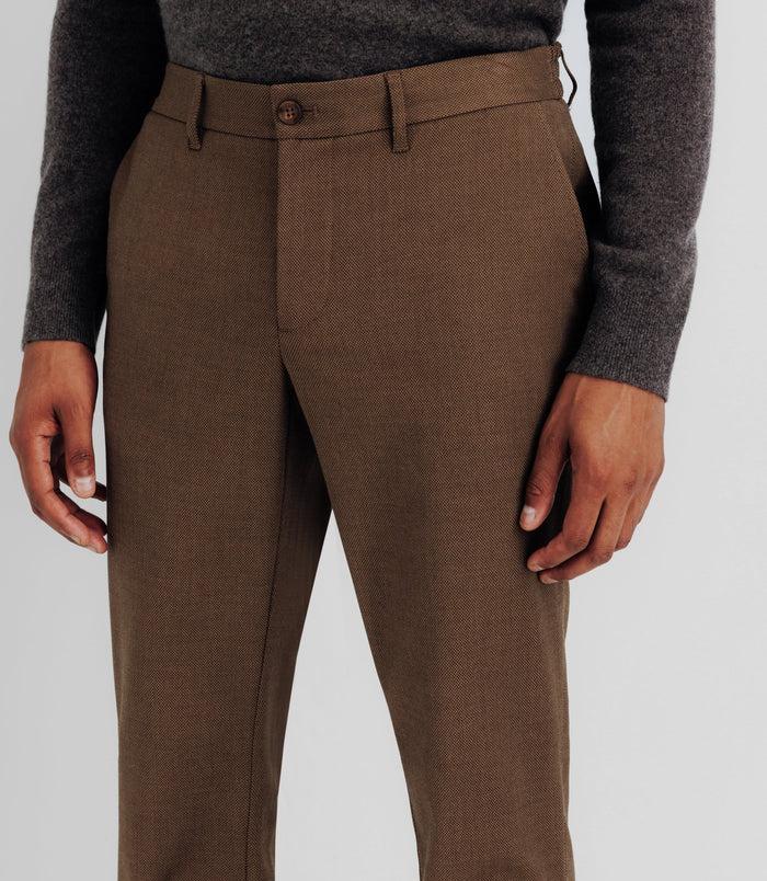 Izac Pantalon Fantaisie Camel