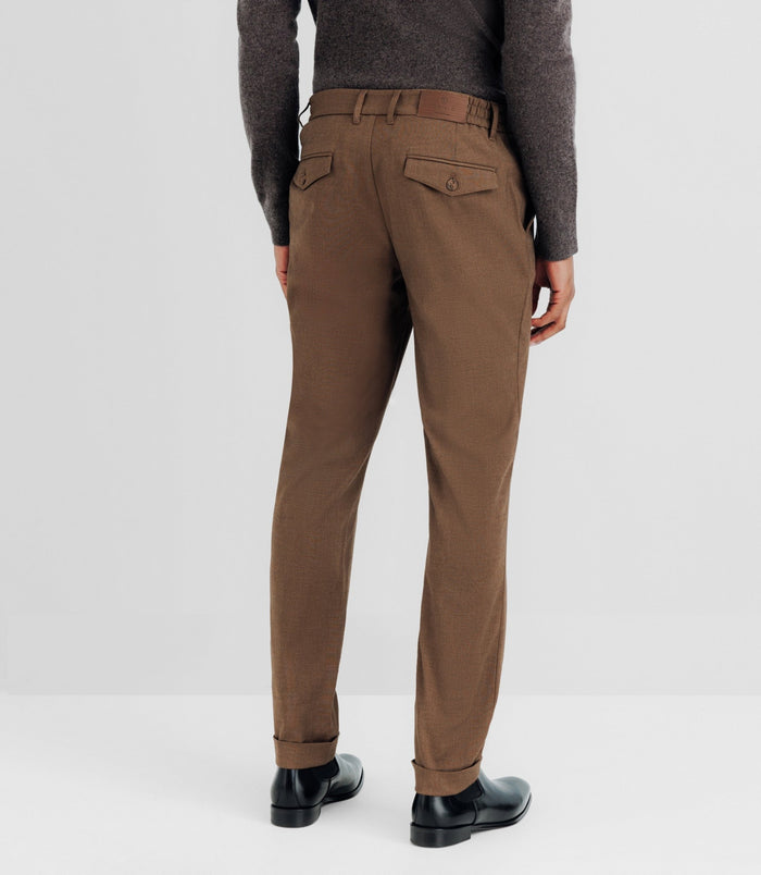 Izac Pantalon Fantaisie Camel